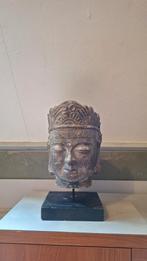 Houten boedha, Huis en Inrichting, Ophalen of Verzenden, Overige kleuren, Overige materialen, Minder dan 50 cm