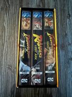 Indiana Jones VHS Trilogie, Vanaf 12 jaar, Verzenden, Gebruikt, Actie en Avontuur
