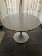 IKEA witte ronde eettafel, Huis en Inrichting, Kunststof, Gebruikt, 50 tot 100 cm, Rond