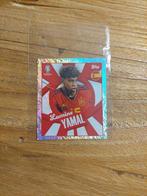 Rookie Lamine Yamal Topps Euro 2024 Spanje PTW Glimmend, Ophalen of Verzenden, Zo goed als nieuw, Plaatje