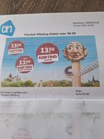 3 toegangskaarten efteling  te koop geldig tot 15 nov, Tickets en Kaartjes, Drie personen of meer, Ticket of Toegangskaart