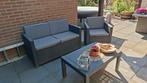 wicker setje, Tuin en Terras, Tuinsets en Loungesets, Ophalen, Gebruikt, Wicker, 2 zitplaatsen