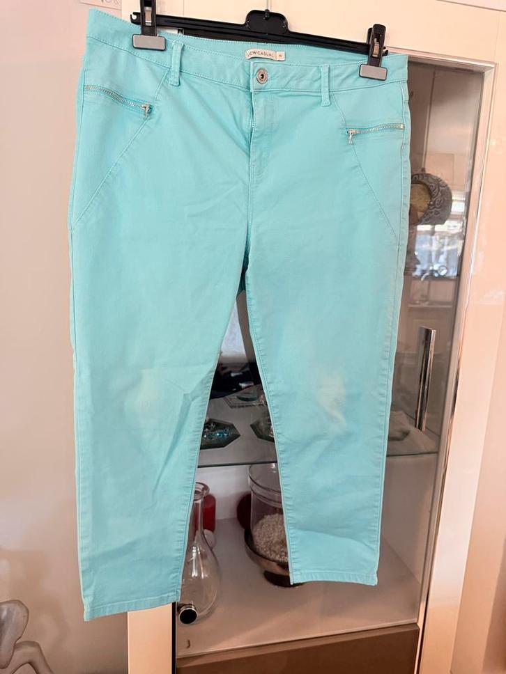 LCW Casual Lichtblauwe Broek Maat 46, Kleding | Dames, Broeken en Pantalons, Zo goed als nieuw, Maat 46/48 (XL) of groter, Blauw