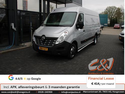Renault Master T35 2.3 dCi L3 H2 navi airco dl 3000 trg 414,, Auto's, Bestelauto's, Bedrijf, Te koop, ABS, Achteruitrijcamera