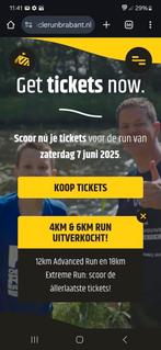 Ticket Obstacle Run Brabant, Eén persoon