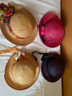 4 leuke stro hoedjes, Kinderen en Baby's, Kinderkleding | Petten en Hoeden, Ophalen of Verzenden, Zo goed als nieuw, Jongen of Meisje