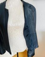 Purdey leren jasje maat 42[dmv], Kleding | Dames, Blauw, Maat 42/44 (L), Ophalen of Verzenden, Zo goed als nieuw