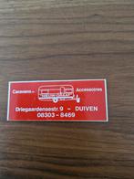 2777 Nieuw-Graaf Caravan Sticker, Ophalen of Verzenden, Gebruikt