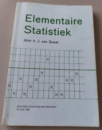 Elementaire Statistiek - ir. J. van Soest beschikbaar voor biedingen
