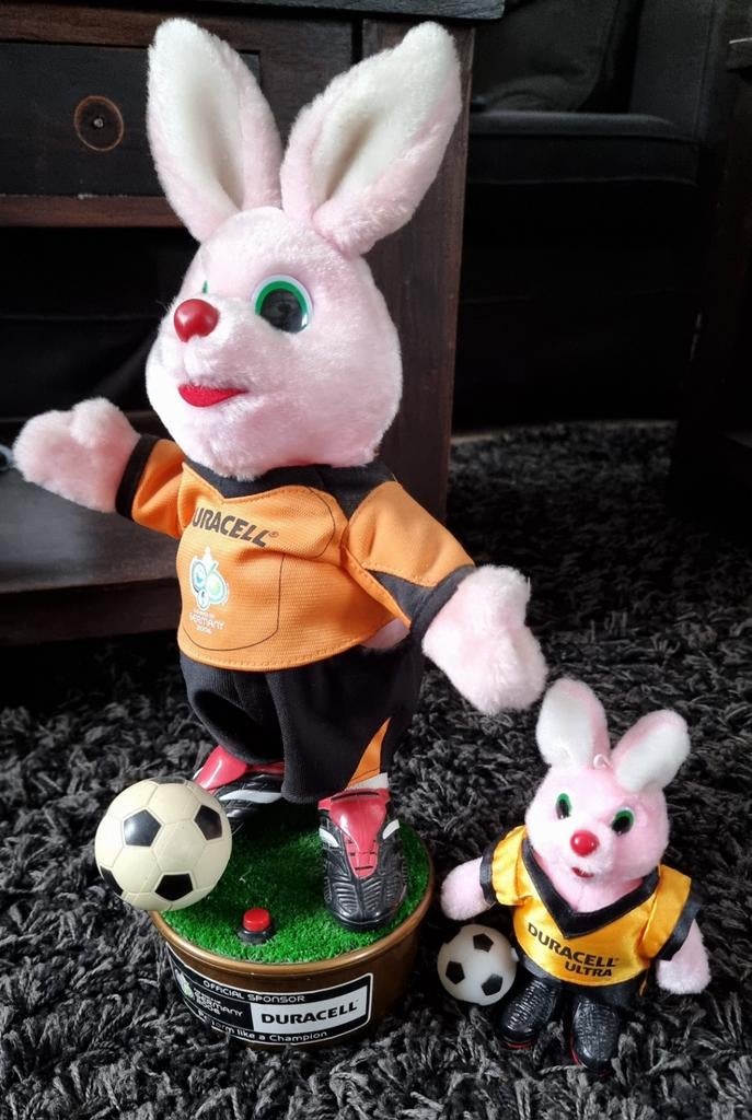 Zeldzaam Duracell FIFA World Cup 2006 Konijn, Kinderen en Baby's, Ophalen of Verzenden, Zo goed als nieuw, Konijn