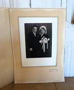 2 Oude trouwfoto's, Antiek en Kunst, Ophalen of Verzenden