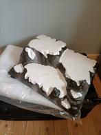 Plateau voor kerstdorp en sneeuwdeken, Ophalen, Nieuw, Rechthoekig