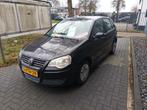 Volkswagen Polo 1.2 47KW 2007 Zwart, Auto's, Voorwielaandrijving, 540 kg, 1198 cc, Zwart