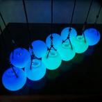 Solar LED Tuinbol Hanglamp RGB Kleuren, Kunststof, Verzenden, Nieuw, Minder dan 100 cm