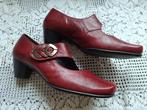 Nieuwe bordeaux rode dames schoenen - GABOR -wijdte G Maat 7, Gabor, Ophalen of Verzenden, Nieuw, Rood