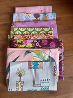 1,5 meter lieve quiltstofjes roze, blauw, groen, Hobby en Vrije tijd, Overige kleuren, Ophalen of Verzenden, Zo goed als nieuw