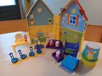 Peppa Big huis met meubels en popjes, Ophalen of Verzenden, Zo goed als nieuw, Poppenhuis