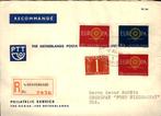 PTT - Aangetekend - Duitsland -  Frankering - 1962, Postzegels en Munten, Brieven en Enveloppen | Nederland, Envelop, Ophalen of Verzenden