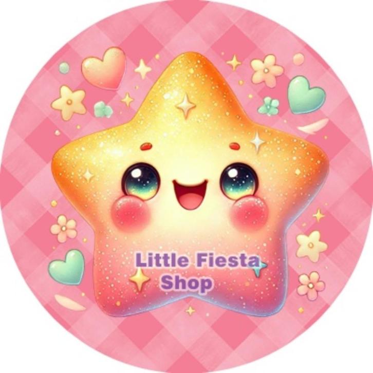 LF8999 icing frosting ster 20cm eetbare taart plaat print, Hobby en Vrije tijd, Taarten en Cupcakes maken, Nieuw, Versiering, Taarten