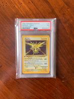 Zapdos - HOLO 1st ed Dutch Base PSA 7, Ophalen of Verzenden, Zo goed als nieuw