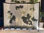 Vintage Japans handbeschilderd kamerscherm / roomdivider, Ophalen, Gebruikt, X, X