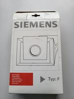 Siemens type F stofzuiger zakken, Nieuw, Stofzuiger, Ophalen of Verzenden