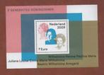 Nederland - 2642 - '3 Generaties Koninginnen' - blok - p.fr., Postzegels en Munten, Ophalen of Verzenden, Na 1940, Postfris