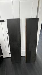2x Ikea wandplank LACK zwartbruin, Ophalen, Gebruikt