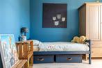 Bed, Ophalen, 90 cm, Eenpersoons, Blauw