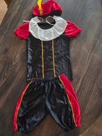 Zwart/Rood Pietenpakje, Kinderen en Baby's, Carnavalskleding en Verkleedspullen, Ophalen of Verzenden, Zo goed als nieuw, 122 t/m 128