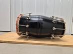Sheesham houten dholak, Muziek en Instrumenten, Percussie, Ophalen of Verzenden, Zo goed als nieuw