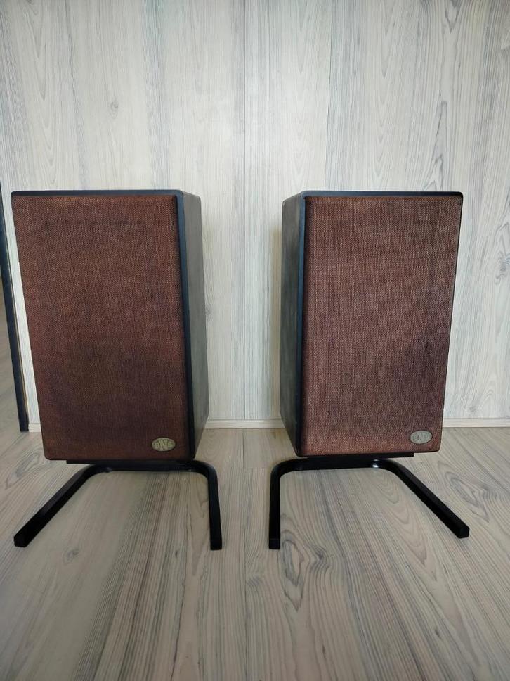 BNS vintage speakers, Audio, Tv en Foto, Luidsprekers, Front, Rear of Stereo speakers, Overige merken, Ophalen