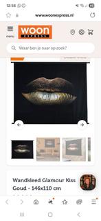Nieuw in doos velvet wandkleed 146x110, Huis en Inrichting, Ophalen of Verzenden, Nieuw
