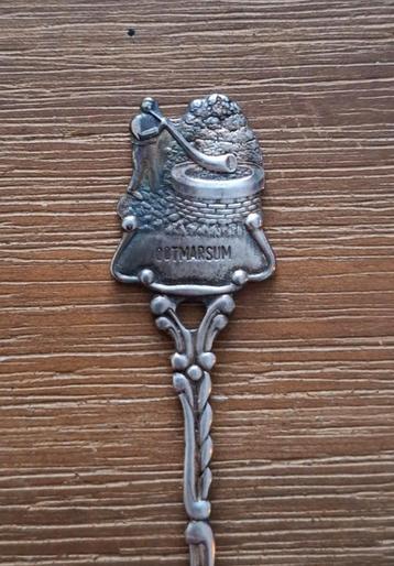 Oud verzilverd lepeltje Midwinterhoornblazer Ootmarsum  beschikbaar voor biedingen