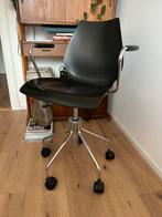 Kartell Maui Bureaustoel - Vico Magistretti - mat zwart, Huis en Inrichting, Ophalen, Gebruikt, Zwart, Bureaustoel
