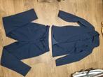 Donkerblauw jasje met broek, Kleding | Dames, Ophalen, Zo goed als nieuw, Blauw