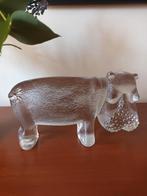 HIPPO groot zwaar press-papier Kosta Boda, Antiek en Kunst, Ophalen of Verzenden