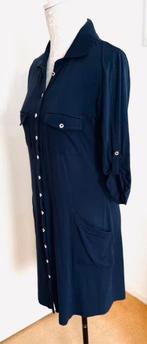 Riani blauwe doorknoop jurk maat 40, Maat 38/40 (M), Blauw, Ophalen of Verzenden, Zo goed als nieuw