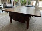 Oude Spaanse salontafel eikenhout vierkant, Ophalen