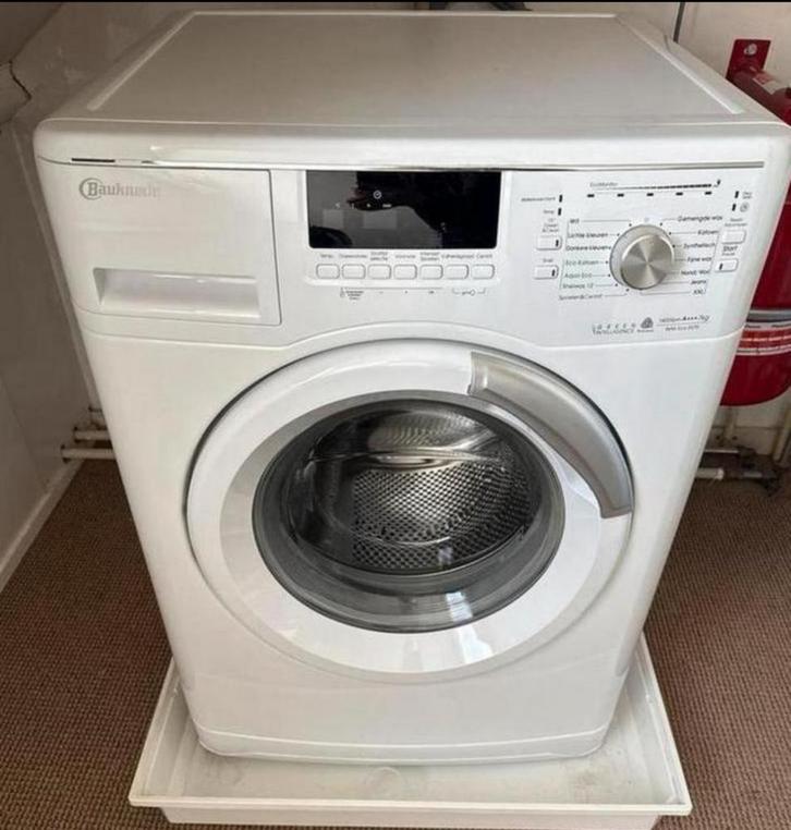 Bauknecht Wasmachine - Zuinig & in Goede Staat, Witgoed en Apparatuur, Wasmachines, Zo goed als nieuw, Voorlader, 6 tot 8 kg, 85 tot 90 cm
