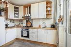 Hoekkeuken met inbouwapparatuur, Huis en Inrichting, Keuken | Complete keukens, Ophalen, Gebruikt, Wit, Hoekkeuken