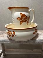 Antiek lampetstel en kammenbakje., Ophalen