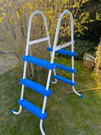 Zwembad trapladder - 3 treden, Ophalen of Verzenden, Zo goed als nieuw, Ladder