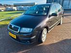 Skoda Fabia 1.4 Combi 74KW 2006 Zwart, Auto's, Skoda, Voorwielaandrijving, 4 cilinders, 100 pk, Origineel Nederlands