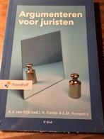 Argumenteren voor juristen - Nieuw!, Boeken, Studieboeken en Cursussen, Verzenden, Nieuw, A.J. van Dijk, H. Conijn & E.M. Kampstra