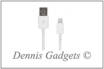 Dennis Gadgets : 1 x iPhone oplaadkabel 8 pins kleur : wit beschikbaar voor biedingen