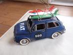 Fiat 500 schaalmodel van blik., Ophalen of Verzenden, Gebruikt, Auto