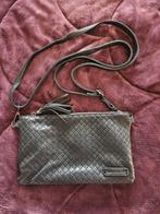 Zwart schoudertasje, Ophalen of Verzenden, Zo goed als nieuw, Zwart, Schoudertasje