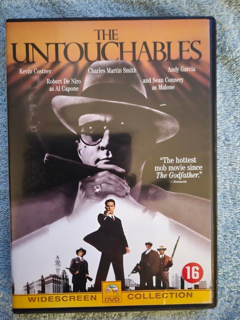 The Untouchables DVD - Actiethriller, Vanaf 16 jaar, Ophalen of Verzenden, Zo goed als nieuw, Actiethriller