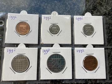 Complete jaargang munten 1992 Beatrix